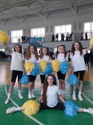 Виступ команди "Леді DANCE" в   II (територіальному) етапі змагань «Пліч-о-пліч. Всеукраїнські шкільні ліги» з черліденгу між збірними командами закладів загальної середньої освіти