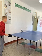 Змагання з настільного тенісу серед учнів 6–9 класів