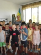 У сільському музеї учні літнього пришкільного табору "Сонечко"