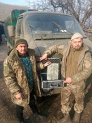 Щиро вдячна вашому педагогічному колективу,від себе і від усіх хлопців, за вашу постійну допомогу і постійну участь у підтримці наших воїнів.