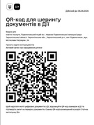 QR-Code для шерингу документів в Дії