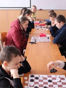 Змагання з шашок. Турнір до Міжнародного дня жінок.