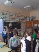 Навчальне заняття з англійської мови у 3 класі , проведено вчителем Кравчук О. Б. у рамках тижня педагогічної майстерності