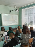 Відкриття ХVІ конкурсу імені Тараса Шевченка в Адамівській гімназії.