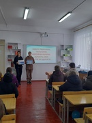 Проведення бесід представниками ДЮРП Новоукраїнського ліцею "Гарячі серця"