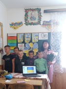 Перший урок на тему: «Діти об’єднують Україну»