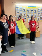 1 жовтня в Богданівській гімназії відбулось урочисте свято до Дня Захисників та Захисниць України