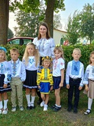 Першокласники Борщівської гімназії