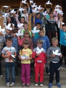 Флешмоб  до Дня Миру "Голуб миру"