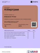 Проходження тестів «Кіберграм»