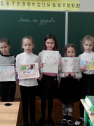 На уроках основи здоров`я.