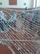 Плетіння маскувальної сітки для АТО.