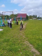 Змагання юнних велосипедистів