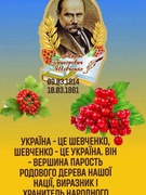 Виховні заходи до дня народження Тараса Шевченка