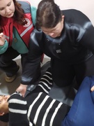 Заняття з надання першої допомоги у разі зупинки дихання