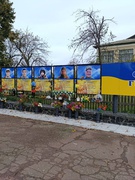 Вшанування загиблих героїв в день захисника та захисниць України