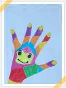 До Дня захисту дітей, учні підготували яскраві малюнки, наповнені радістю, позитивом та вірою в щасливе, мирне майбутнє!