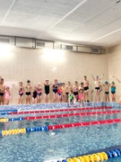Уроки плавання учнів Вороненківської гімназії.