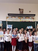 Учні 2-их класів щиро вітають з Днем української писемності та мови!