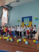 Прийом у "Козачата" учнів 5-го класу з нагоди Дня захисника України