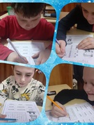 З вихованцями ГПД 3-4 класів була проведена виховна година "Наша мова барвінкова" (вихователь - Катерина Остапчук)
