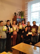 Вручення сертифікатів за участь у Всеукраїнському фізичному конкурсі "Левеня -2019"