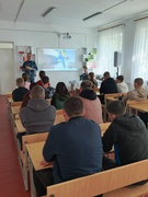 Профорієнтаційна зустріч учнів із представниками  Відділення військової підготовки Фахового коледжу морського транспорту Національного університету "Одеська морська академія".
