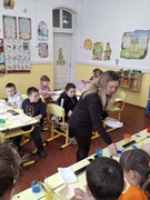 Тиждень початкової освіти - День Мистецтва - Майстер-клас «Магія на папері» (малювання клеєм та сіллю) - 1 клас