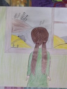 Шкільний онлайн - конкурс малюнків на тему " Війна очима дітей" .