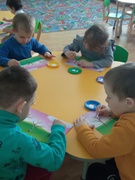 Малювання ватною паличкою &quot;Квітучий сад&quot;