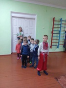 Спортивна розвага "Козацькі забави" з дітьми різновікової групи "Казка"