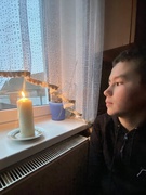 Свічка пам'яті за жертвами Голодомору 1932-1933 років.