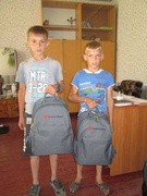 7 ЧЕРВНЯ Міжнародна гуманітарна організація "Save the Children"надала гуманітарну допомогу дітям ВПО. Діти отримали рюкзаки з шкільним приладдям. Щиро дякуємо за надану допомогу!