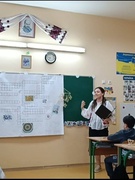 творчий урок для учнів 8 класу на тему "Соломкарство. Плетіння різдвяного павука"