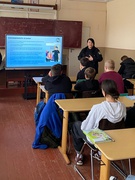 Зустріч з працівниками ювенальної поліції.