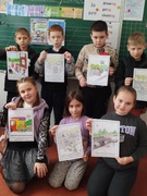 Тиждень безпеки дорожнього руху - Конкурс дитячих малюнків, плакатів на тему «Діти за безпечний рух!»