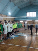 Змагання з волейболу серед юнаків