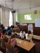 31 жовтня 2023 року учні 5-х класів разом з вчителями Худан Н.Ю та Варваринець Е.І. відвідали Всеукраїнський онлайн-урок кібербезпеки "Я. Безпека. Кіберпростір".