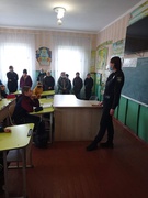 Зустріч з дільничим офіцером поліції Тетяною Кузьмич