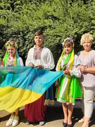 Церемонія підняття Державного прапора України.