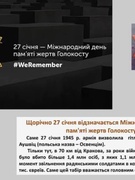 Міжнародний день жертв Голокосту