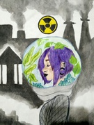 Виставка малюнків "Чорнобиль очима дітей"