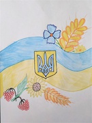 День державності України. Малюнки учнів гімназії