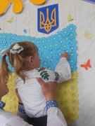 Акція "З Україною в серці" для випускників школи, учнів 9 та 11 класів