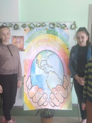 Пазл-розмальовка від учнів 1-11 класів до Дня Землі