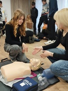 Навчання-практикум для працівників та вихованців закладу з надання першої домедичної допомоги