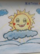 21 березня - Міжнародний день людей з синдромом Дауна ("дітей сонця") Учні нашої школи долучилися до флешмобу "Кольорове сонечко".