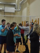 Змагання з волейболу «Пліч-о-пліч» серед юнаків 9–11 класів