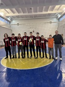 Участь спортивної команди гімназистів у змаганнях з волейболу в рамках проєкту "Ліга незламних"