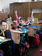 На уроках математики.
